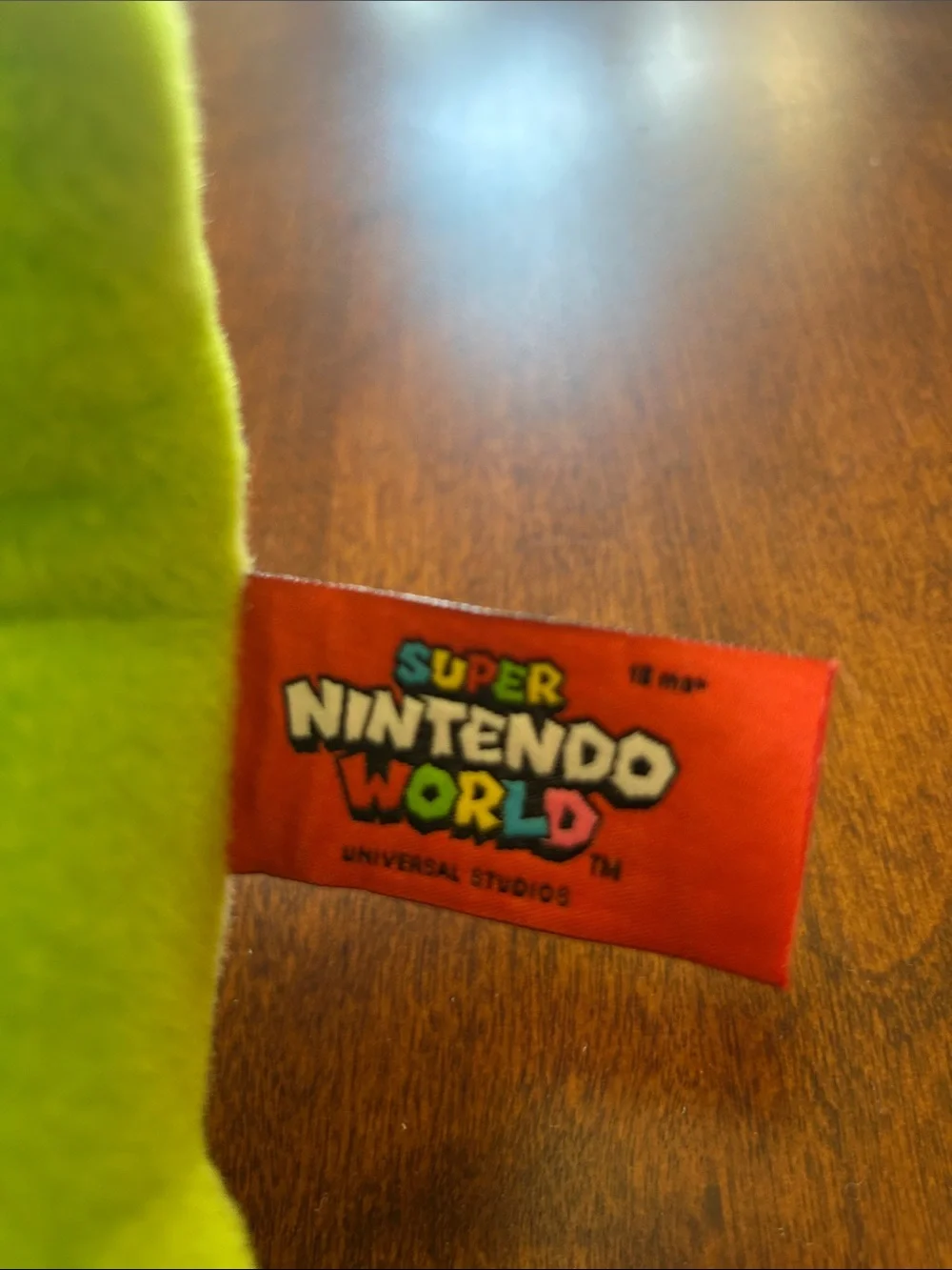 Nintendo Green Yoshi Plush with Orange & Yellow Feet